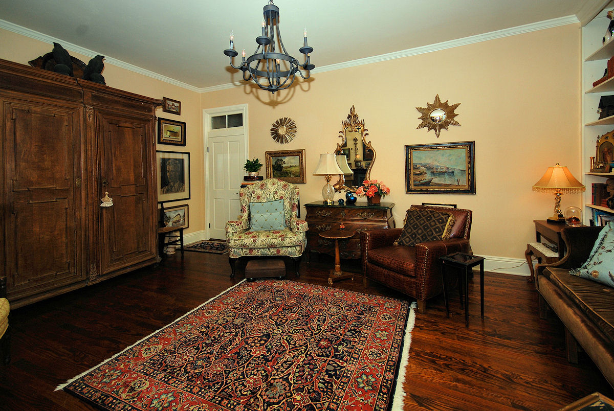 1940s flooring living room